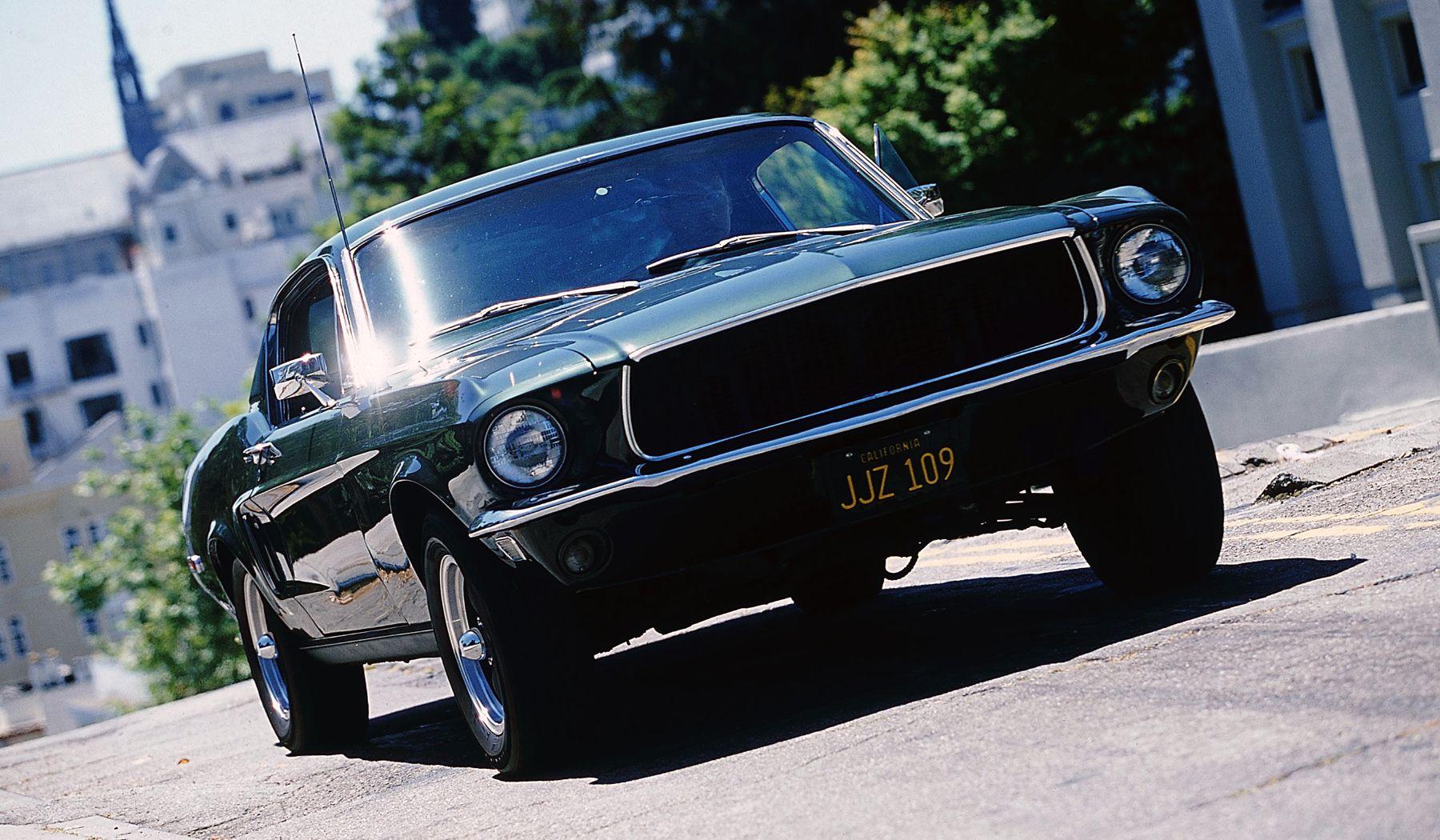 Steve McQueen's 1968 Ford Mustang GT Fastback from Bullitt in Highland Green